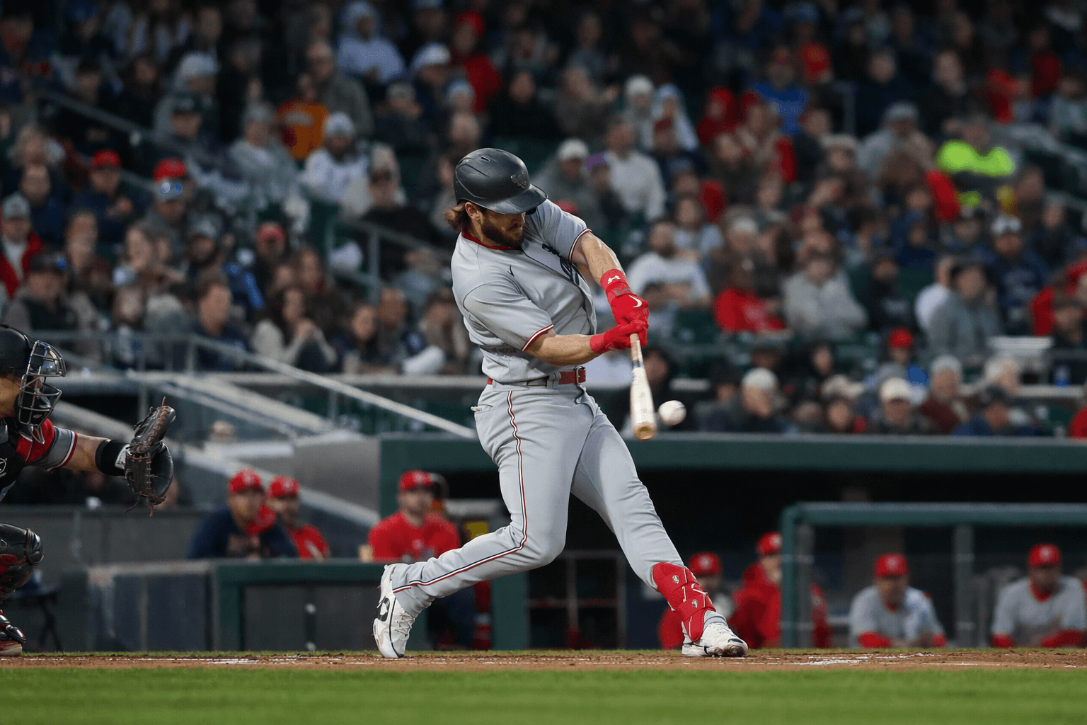 Dylan Crews flashes elite power again with 110 mph Triple-A homer