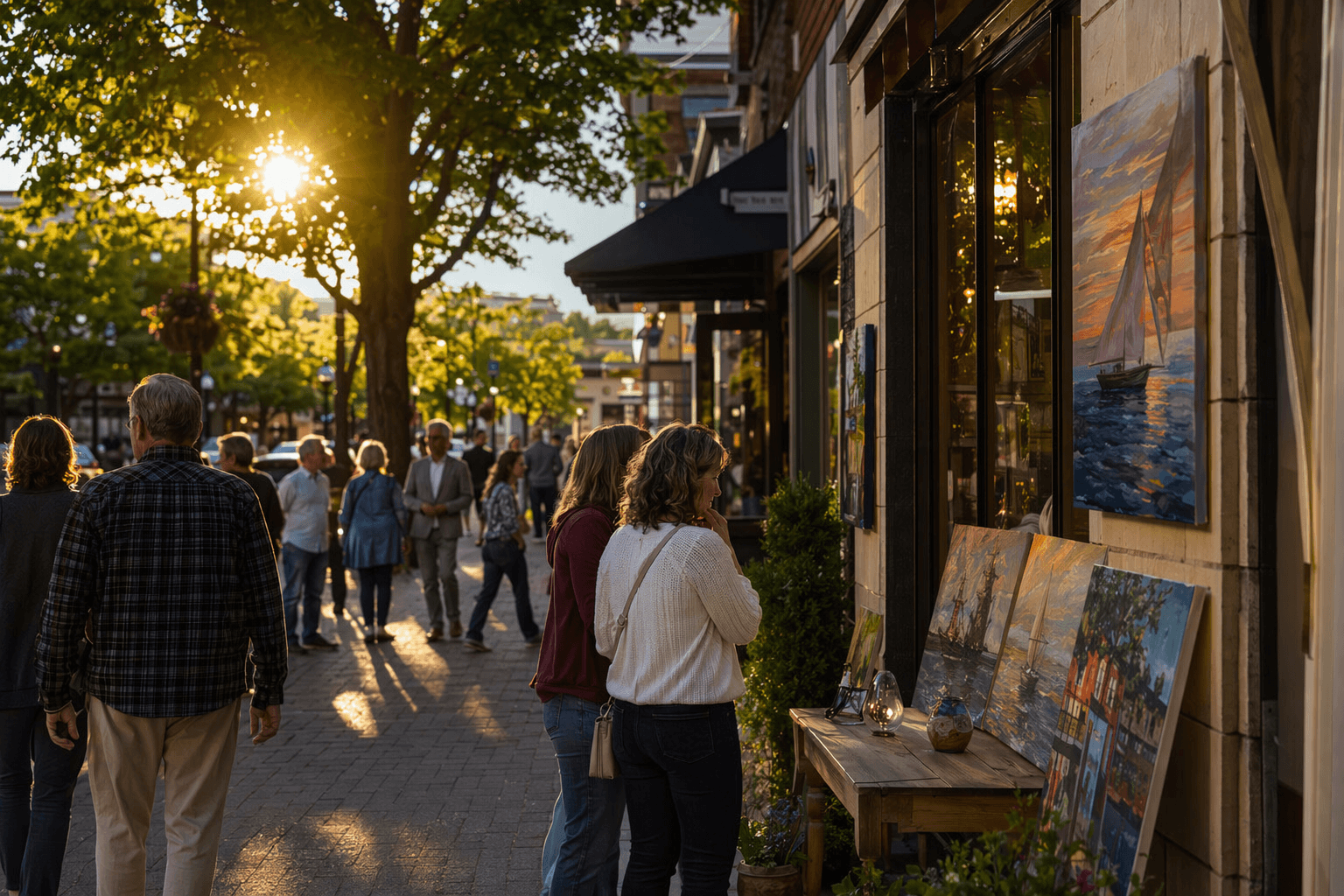 Traverse City Art Walk Series Turns Downtown Into Gallery