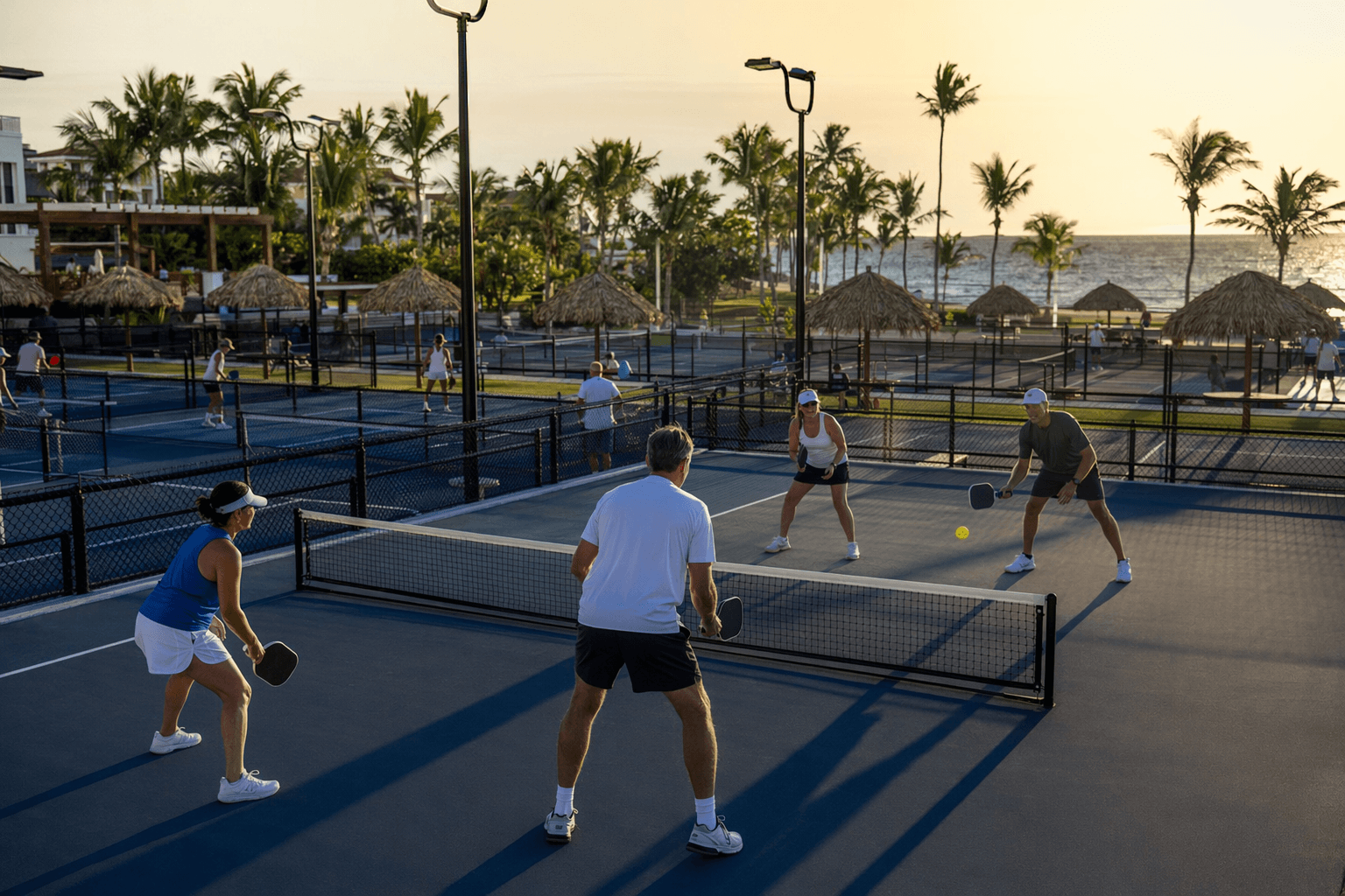 Sandals expands pickleball retreats with 64 courts across Caribbean resorts