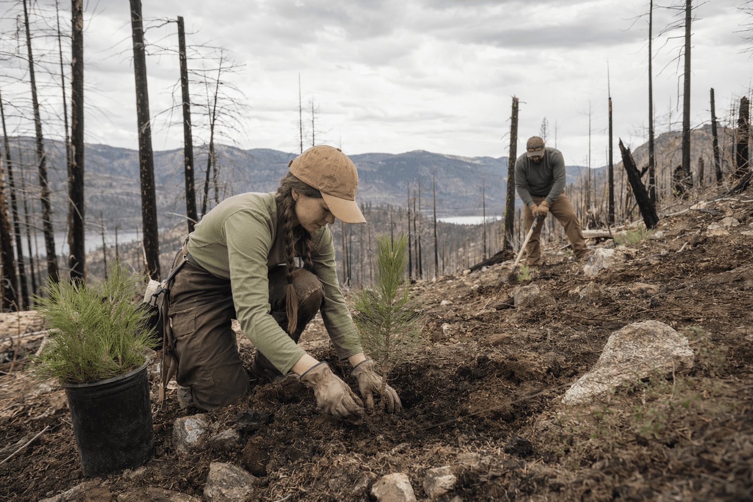 Pine Valley recovery advances as Forest Service plants 80,000 trees