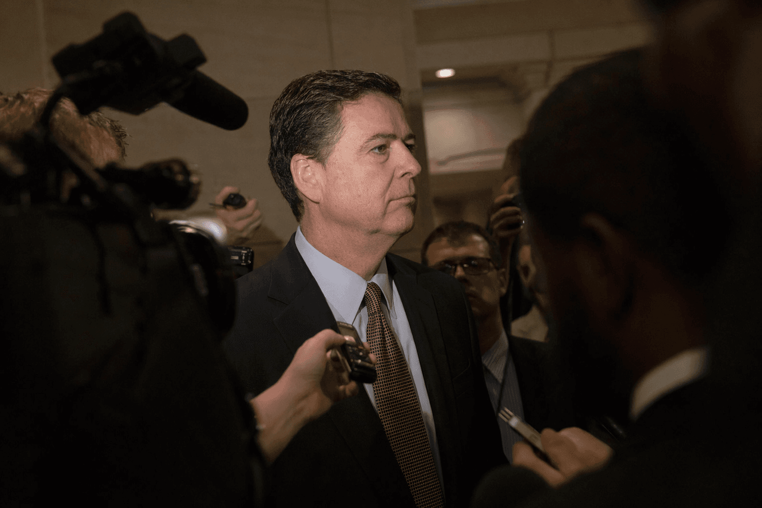 James Comey charged over deleted Instagram post about Trump threat