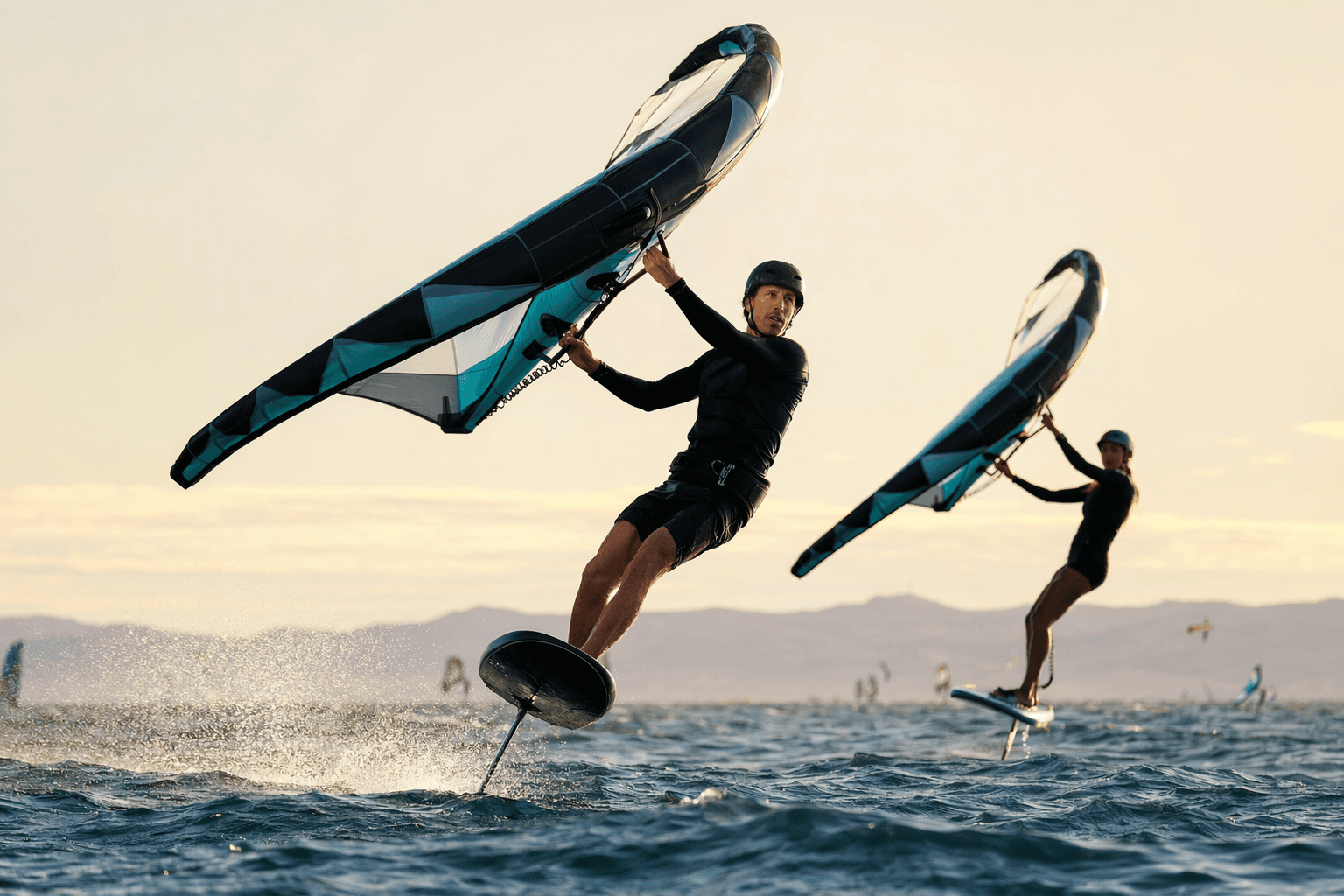 Acherer and Suardiaz open 2026 Wingfoil season with Leucate wins