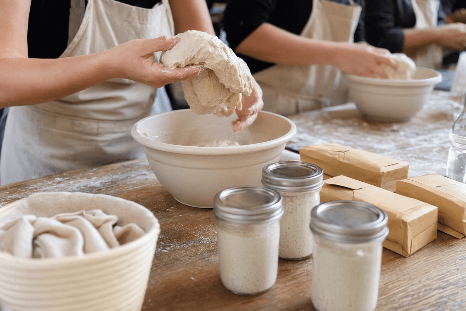 Untold Brewing workshop teaches sourdough basics with take-home starter kit