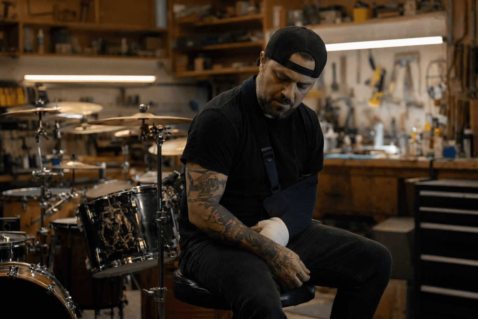 CKY Postpone May Tour After Jess Margera Rotator Cuff Injury