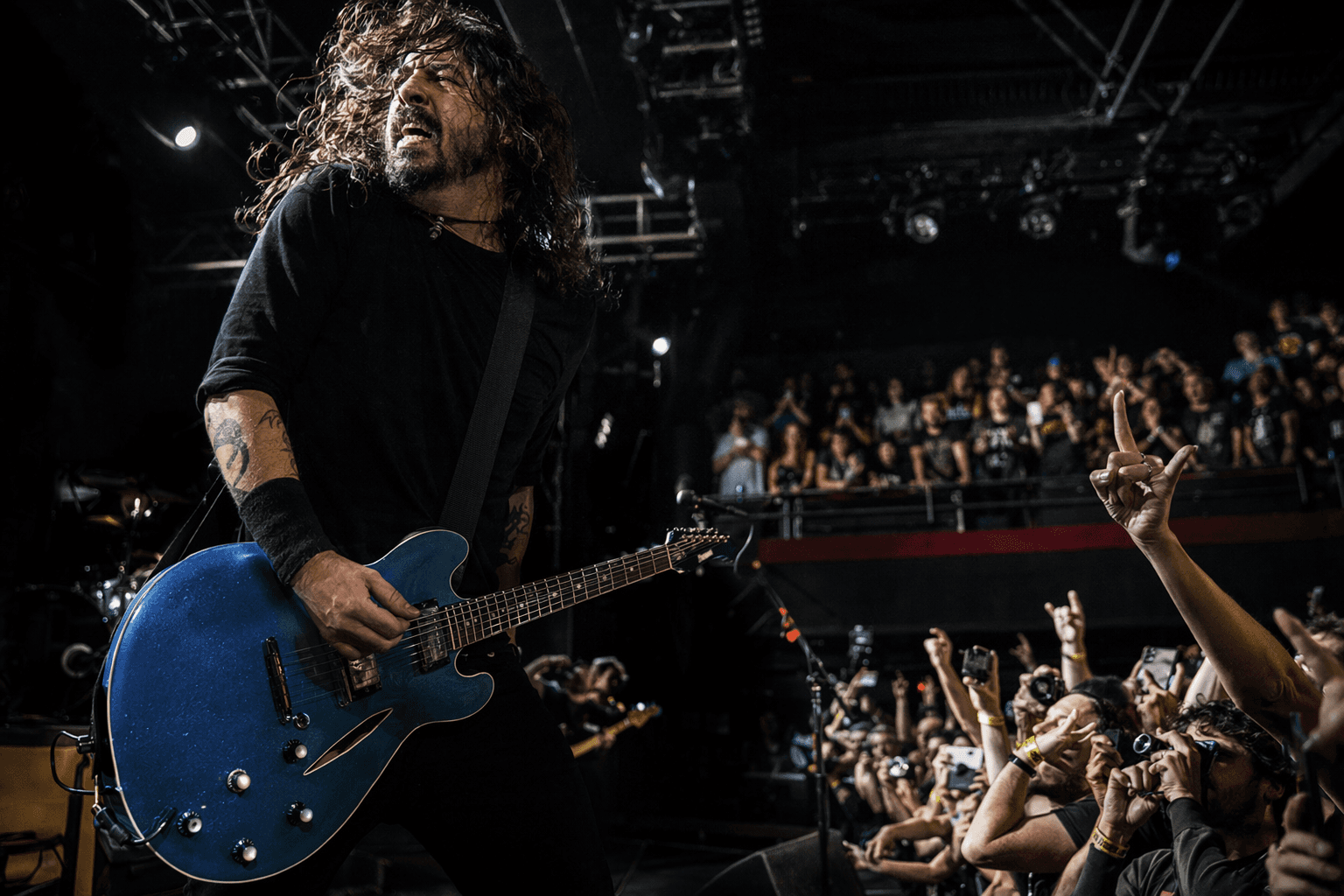 Foo Fighters play intimate New York show after turbulent comeback year