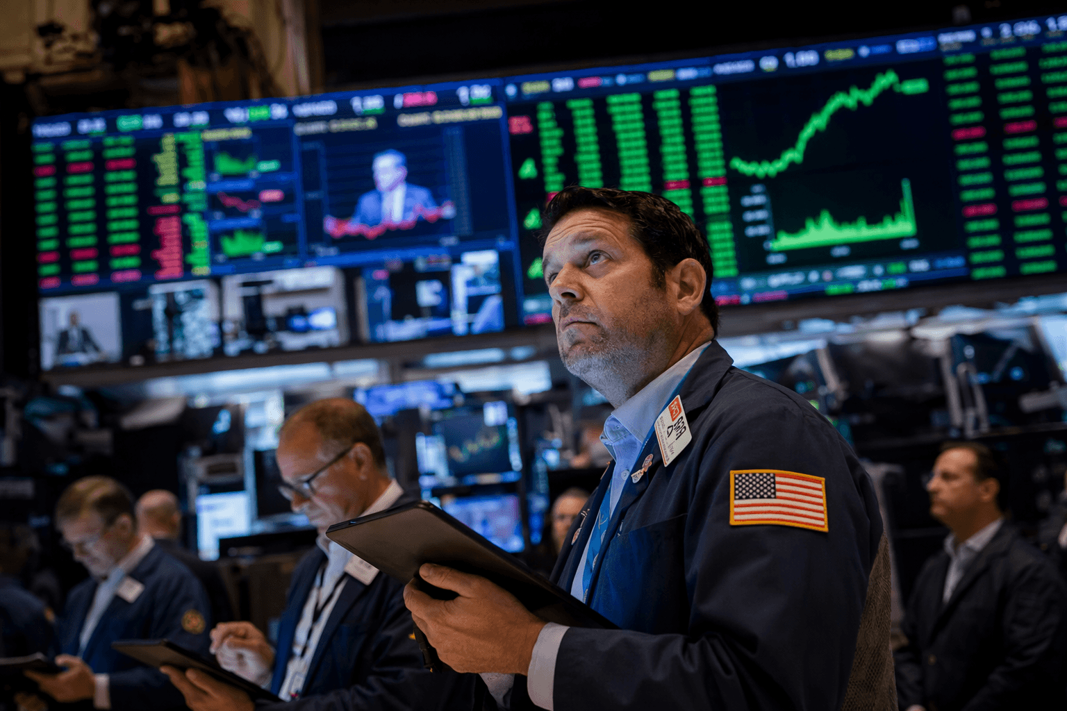 Wall Street ends April at record highs as earnings beat estimates