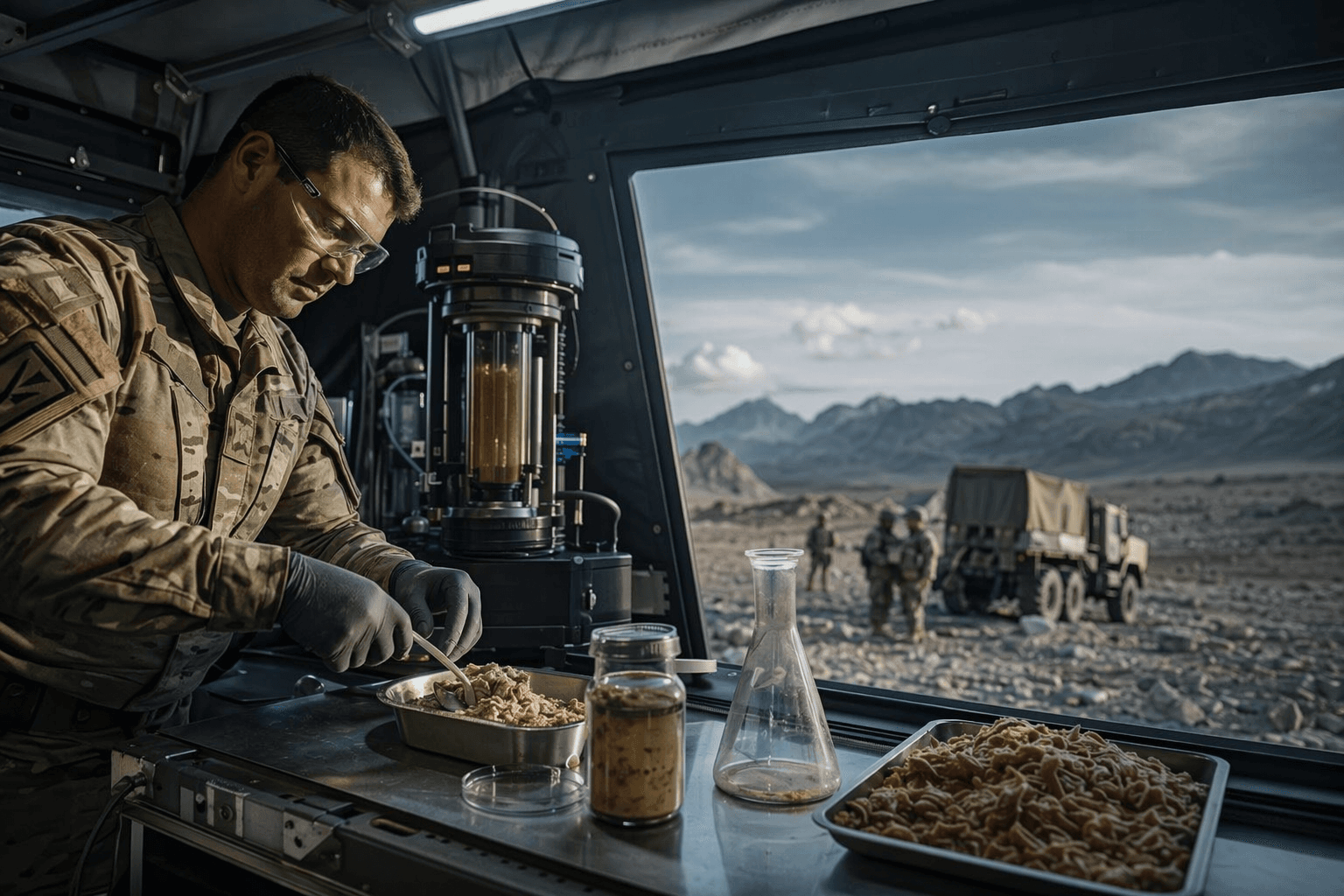 US Army seeks on-site alternative proteins to cut combat food logistics