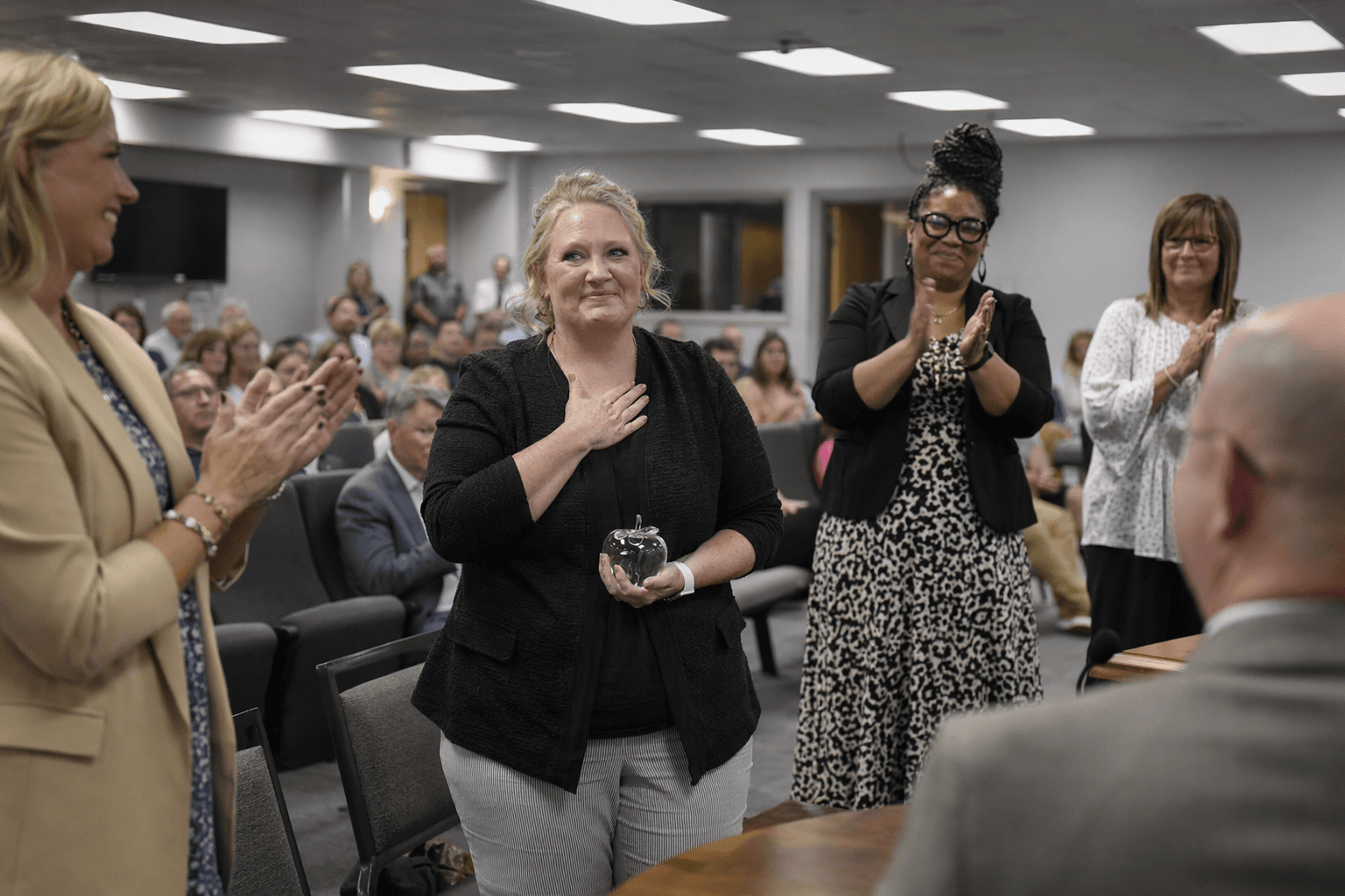 Logan County honors 14 educators and staff at Crystal Apple Awards