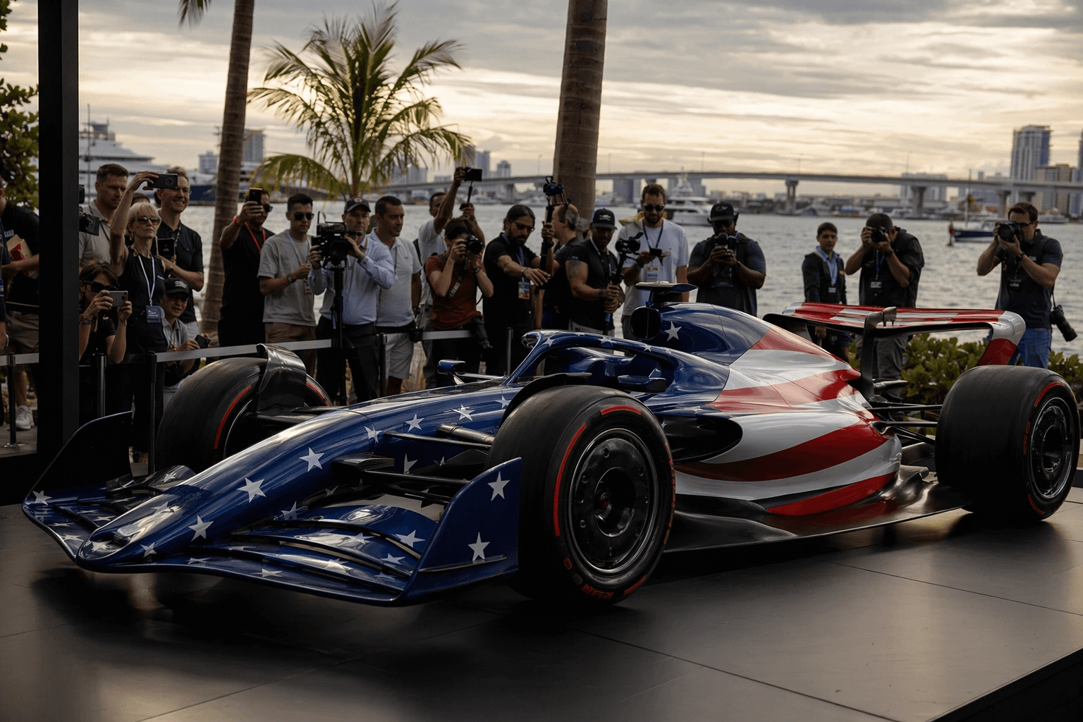 Cadillac unveils stars-and-stripes livery for Miami Grand Prix debut