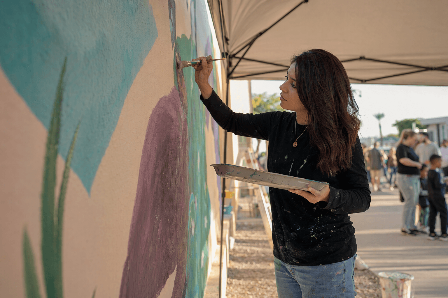 Yuma artist Luisana Salas builds mural business, eyes art therapy future