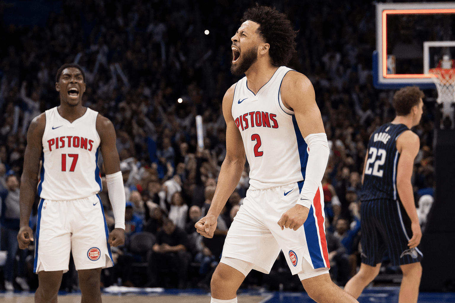 Pistons rally from 24 down, beat Magic 93-79 to force Game 7