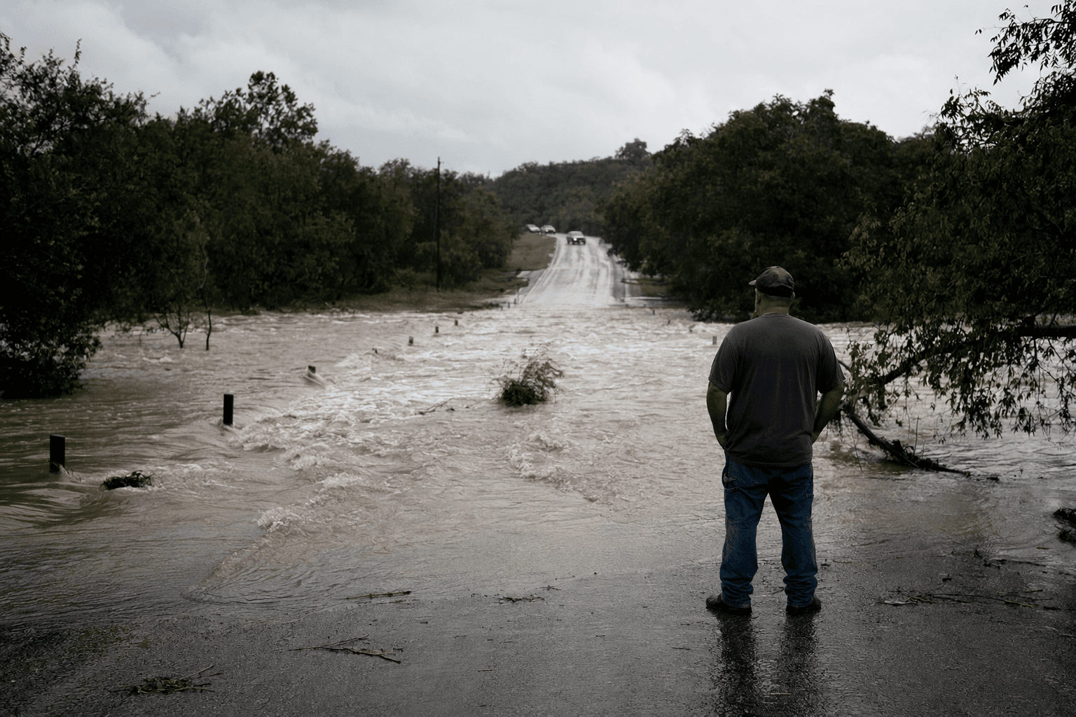 Deadly flash flooding hits Texas again, one man killed near San Antonio