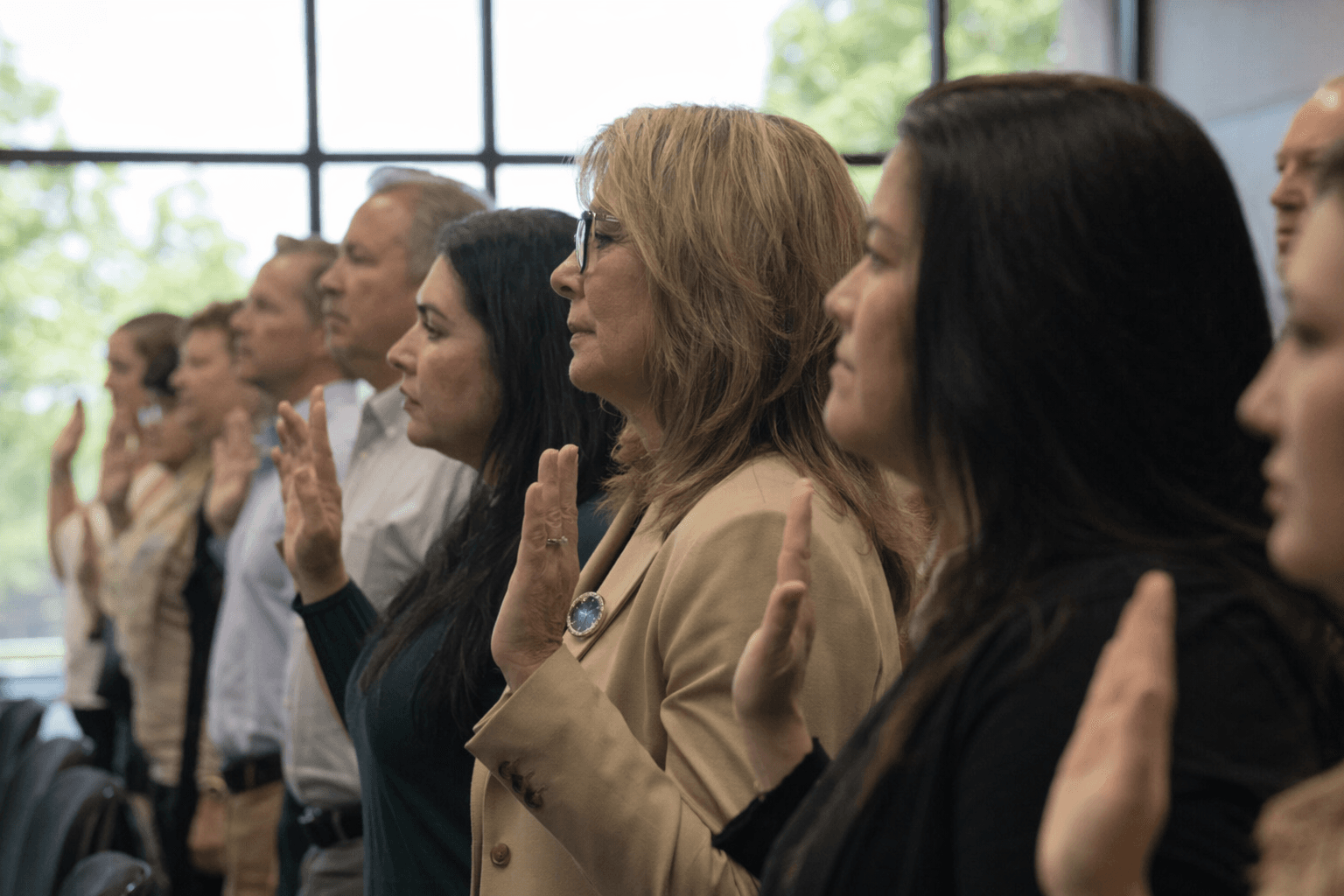 CASA swears in record 18 new volunteers to advocate for children