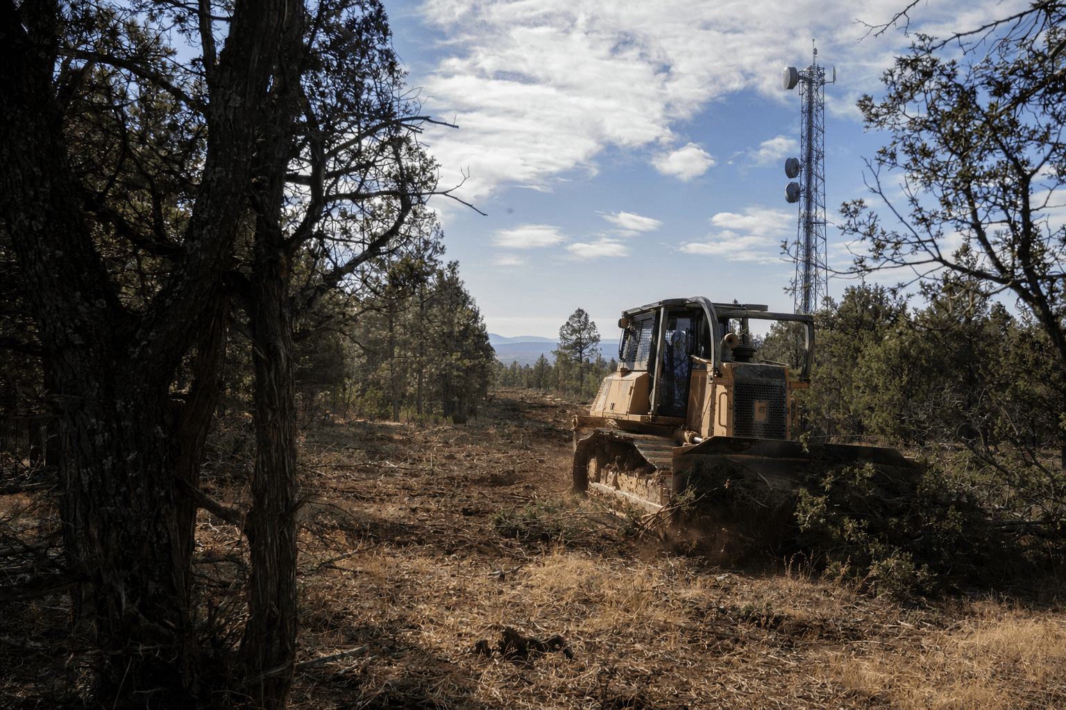 Wildcat Creek fuel break expands along US-60 to protect infrastructure