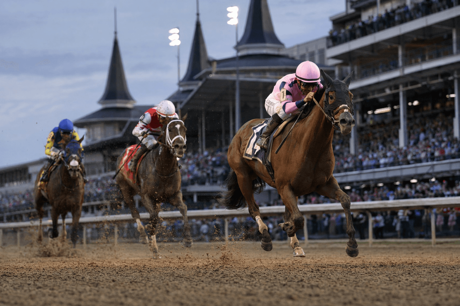 Kathynmarissa unleashes late rally to win Modesty Stakes at Churchill Downs