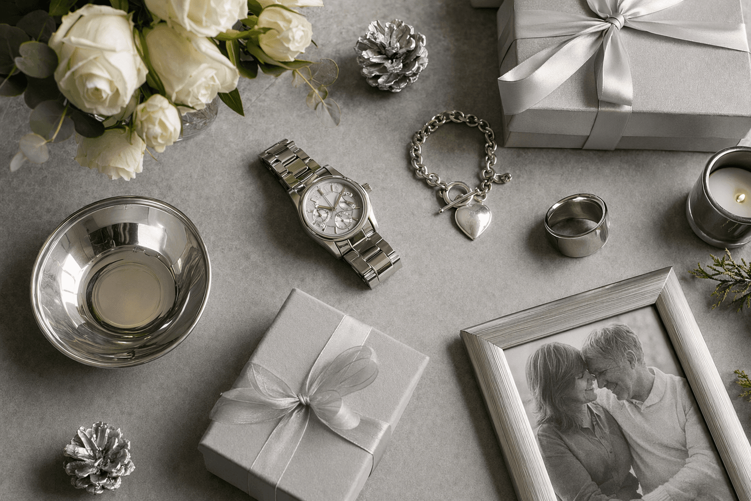 Five Silver Anniversary Gifts That Mark 25 Years Together