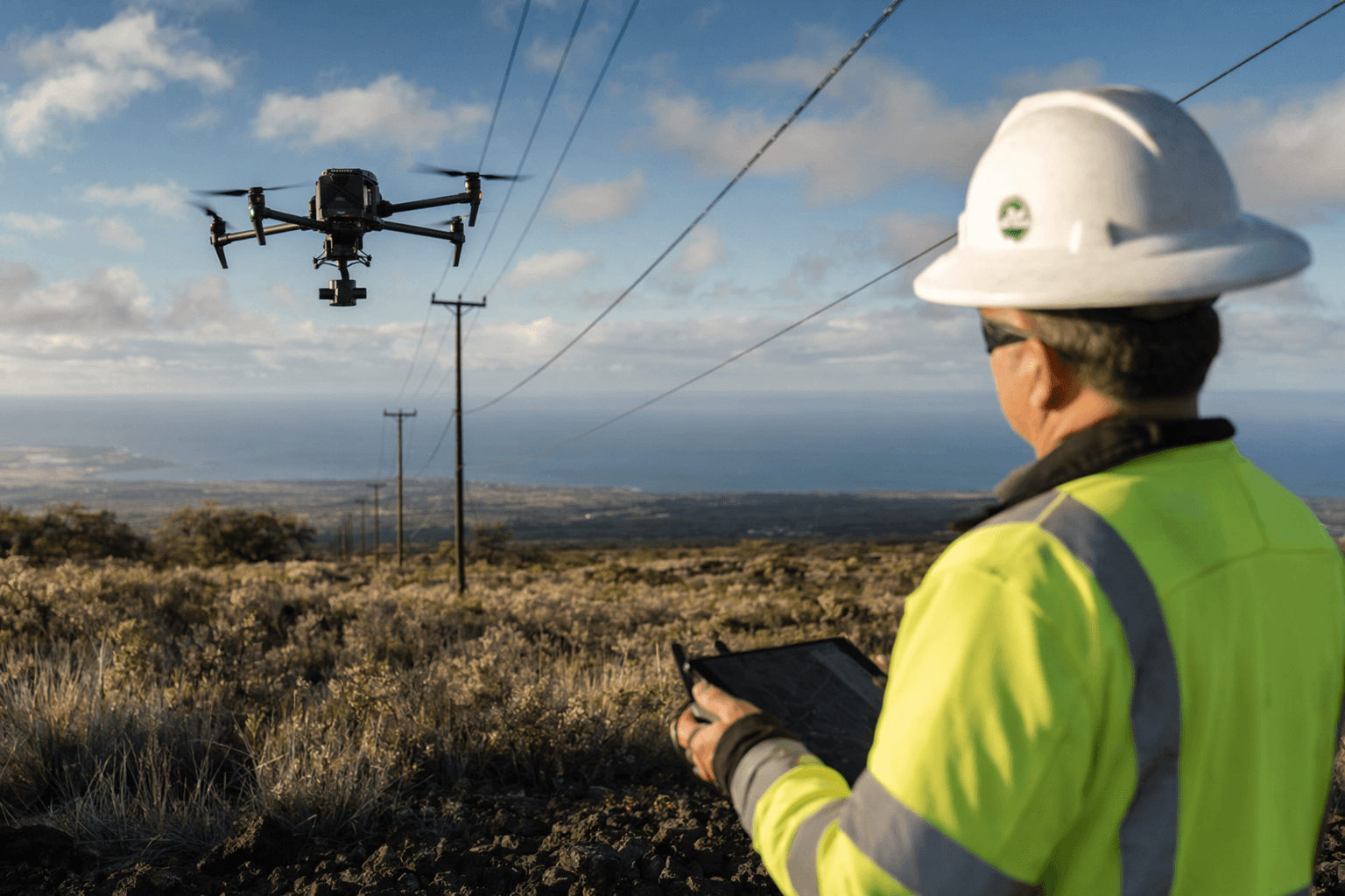 Hawaiian Electric launches drone inspections to boost wildfire safety on Hawaii Island