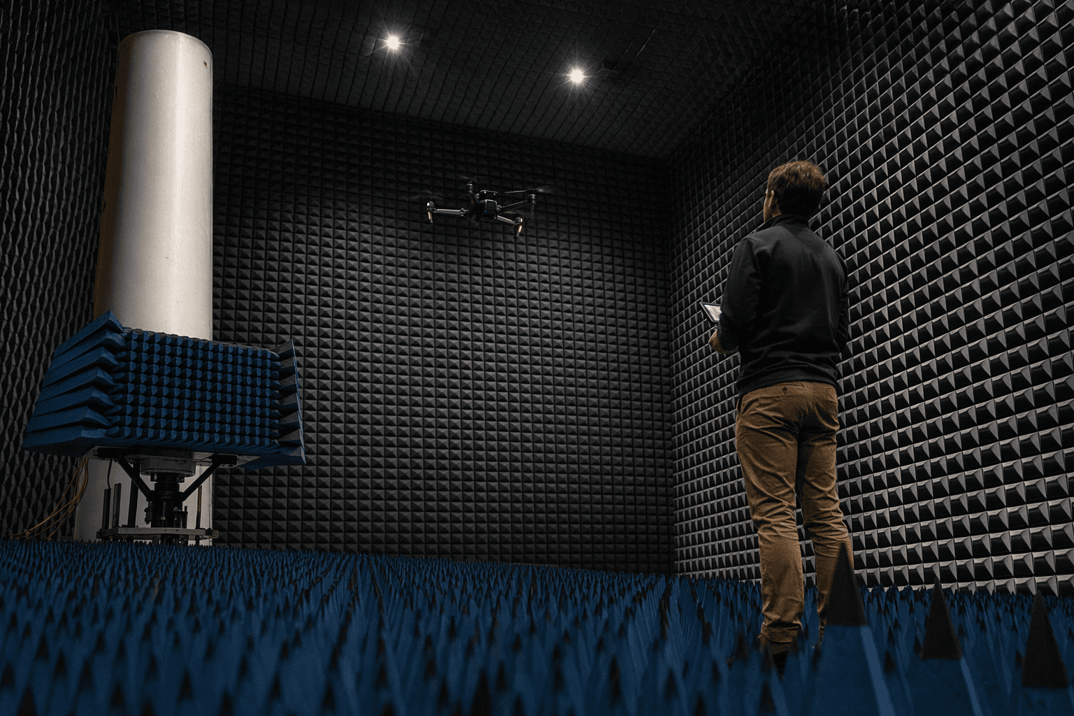 Hidden Level opens $3 million drone-testing chamber in DeWitt