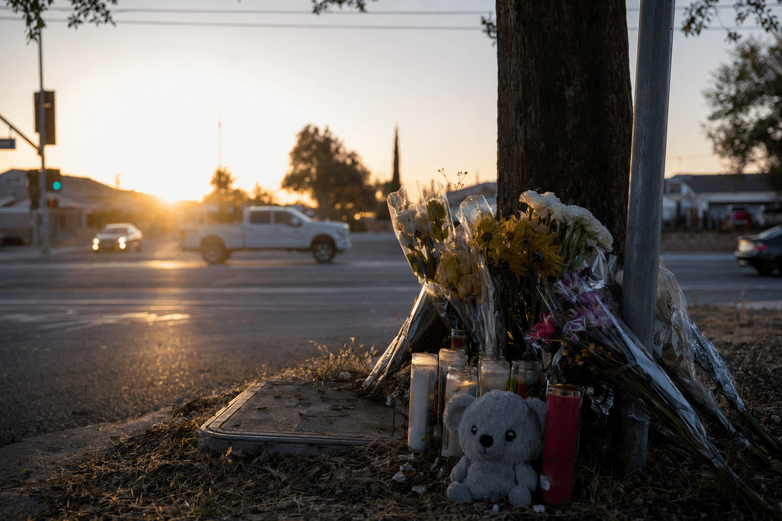 Teen killed, child critically injured in Fresno intersection crash