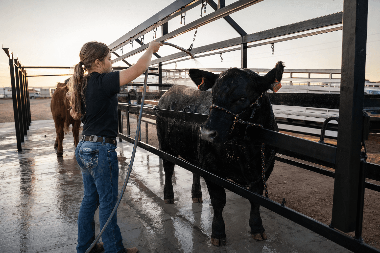 Canyon Creek Stock 4-H builds larger wash rack at fairgrounds