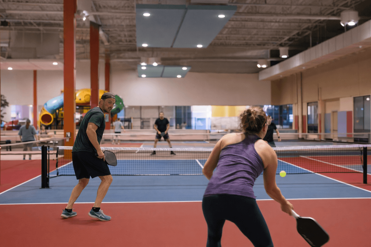 Portland's Vacant Chuck E. Cheese Turns Into Indoor Pickleball Club