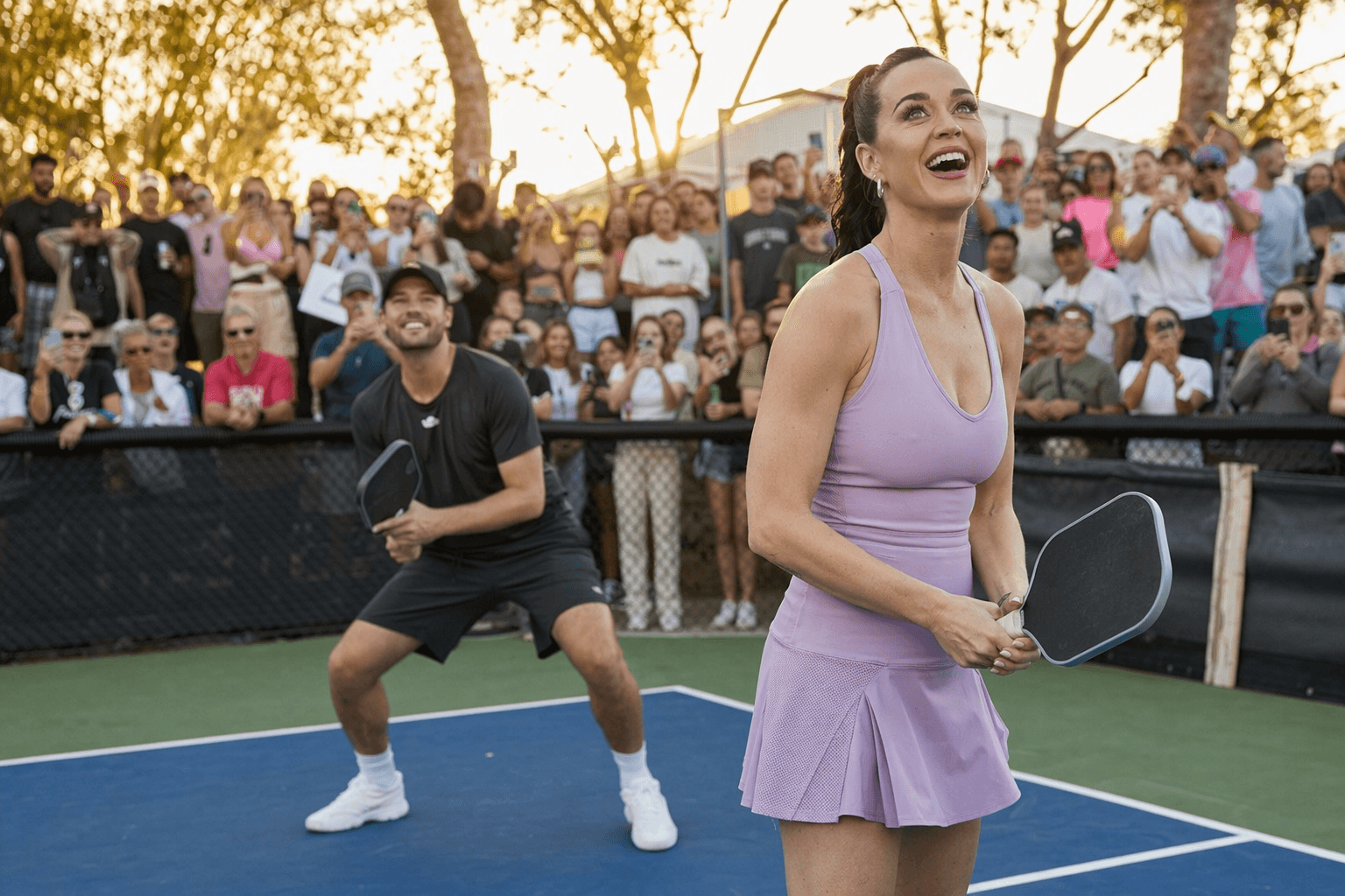 Katy Perry's charity pickleball event raises funds for Firework Foundation