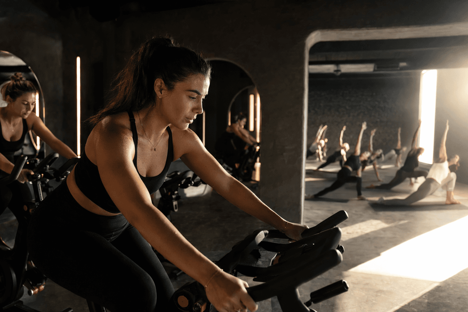 Pasadena’s SPINASANA blends hot yoga and indoor cycling under one roof