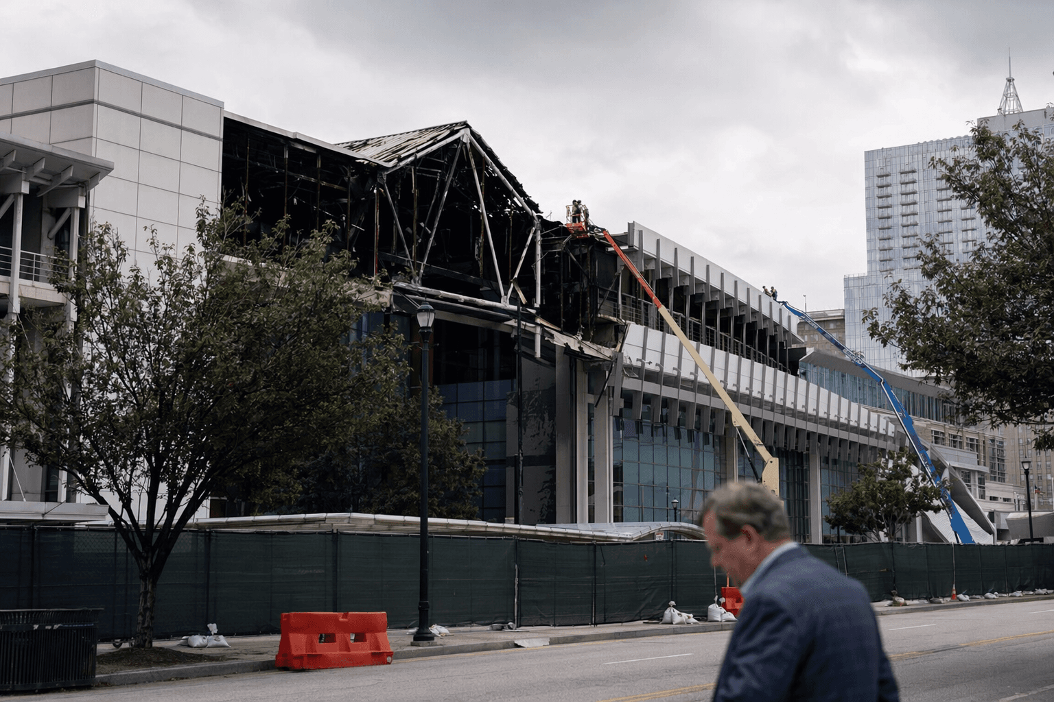 Raleigh Convention Center fire damage and repairs near $10 million