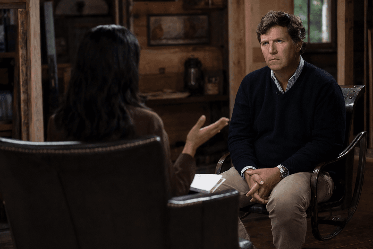 Lulu Garcia-Navarro on interviewing Tucker Carlson amid Trump rift
