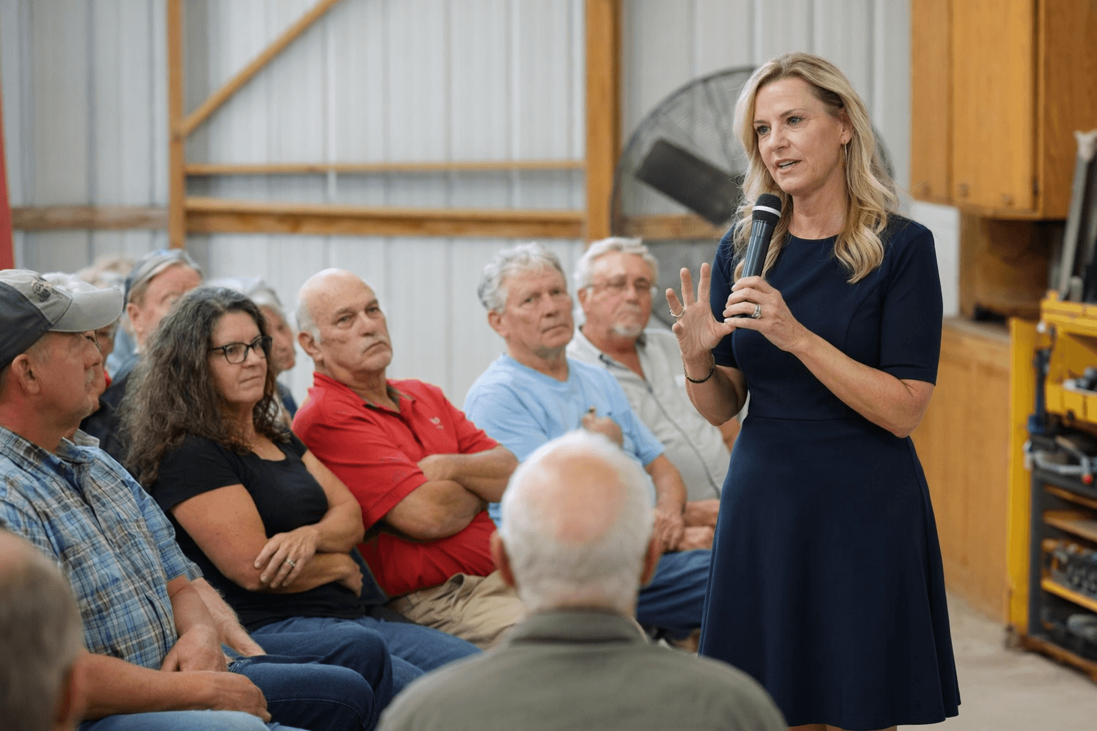Heather Hill Campaigns in Adams County as Moats Withdraws from Ticket