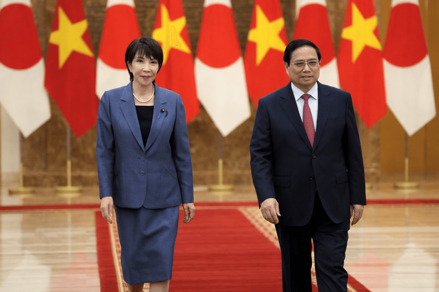 Japan, Vietnam leaders meet in Hanoi amid sharp investment slowdown