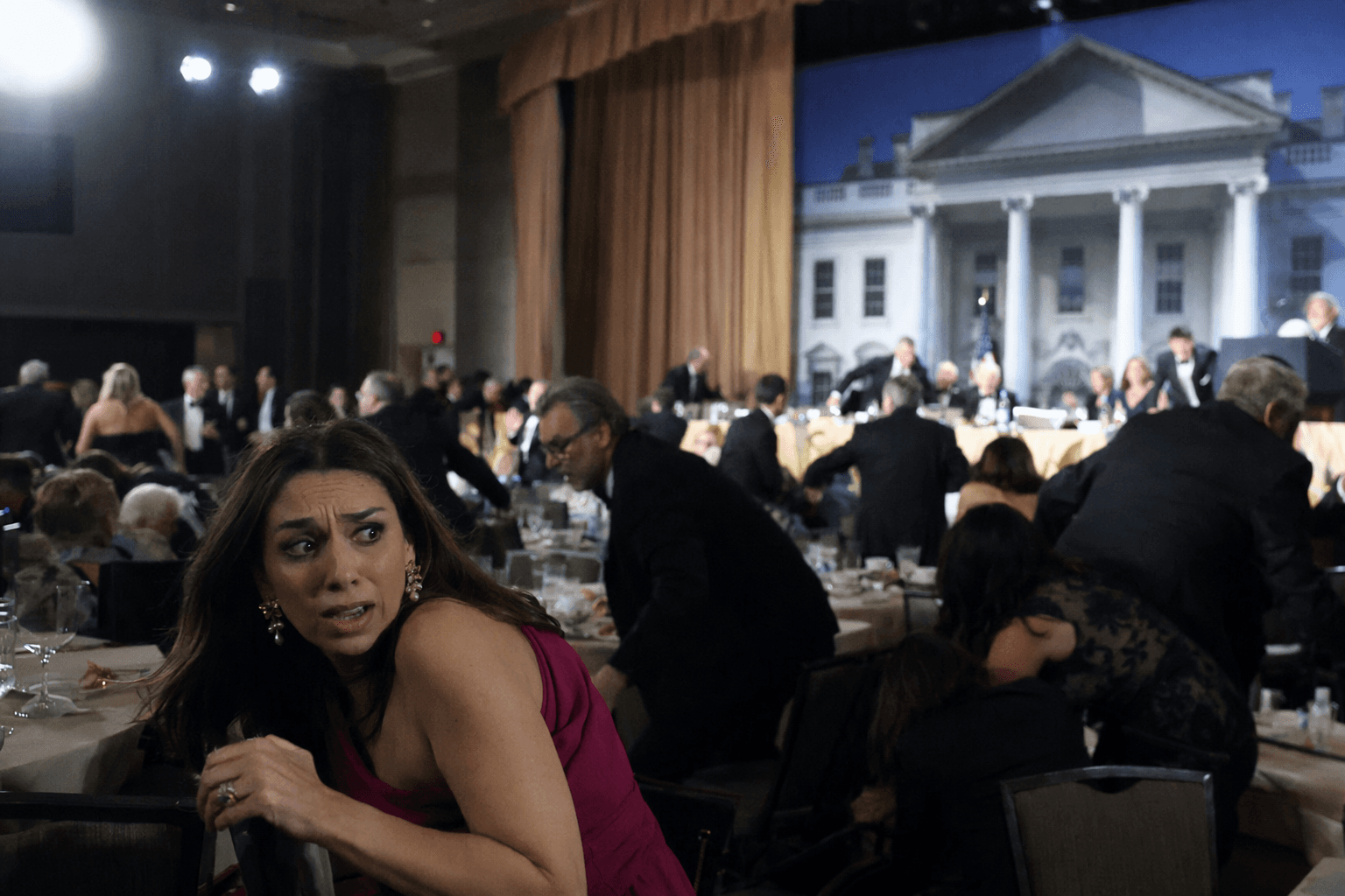 Gunfire Disrupts White House Correspondents Dinner Amid Nationwide Shooting Surge