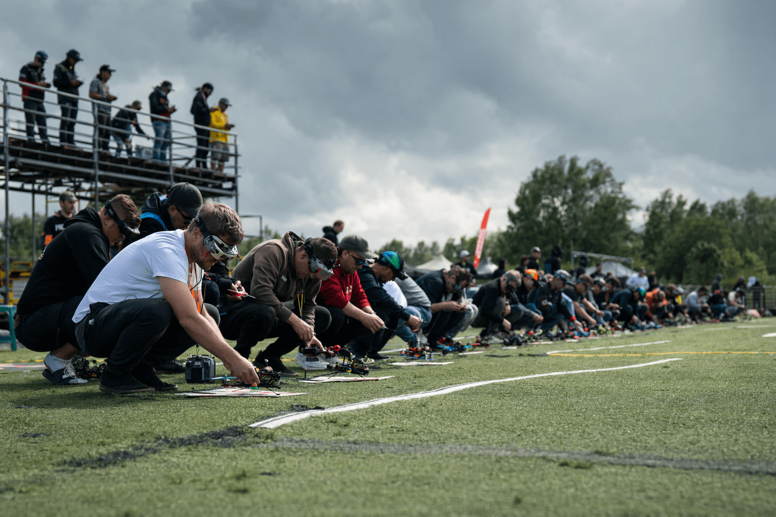 Belgian F9U Championship Heat 3 draws 40 pilots outdoors