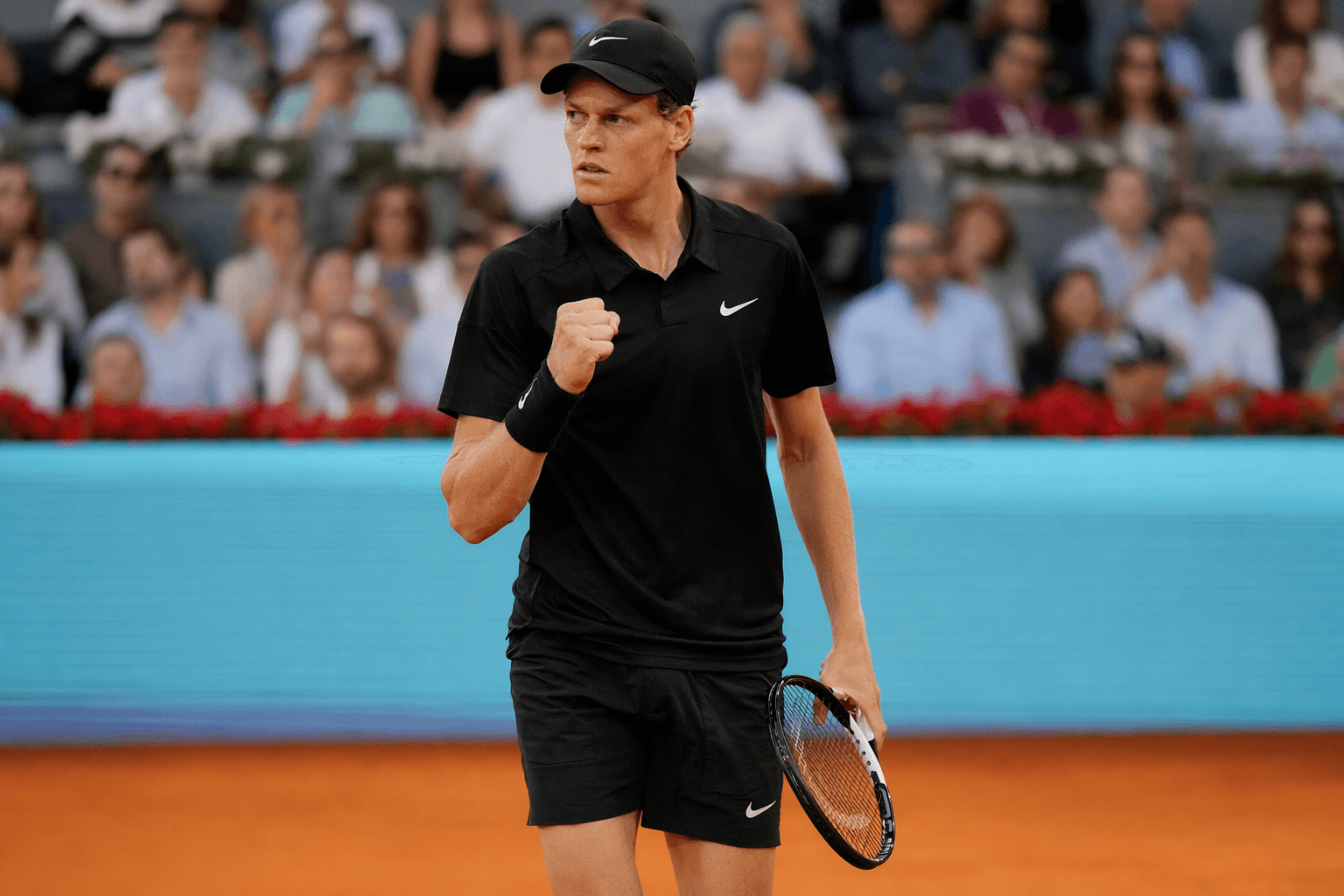 Sinner beats Fils to reach Madrid Open final, chase fifth straight Masters title