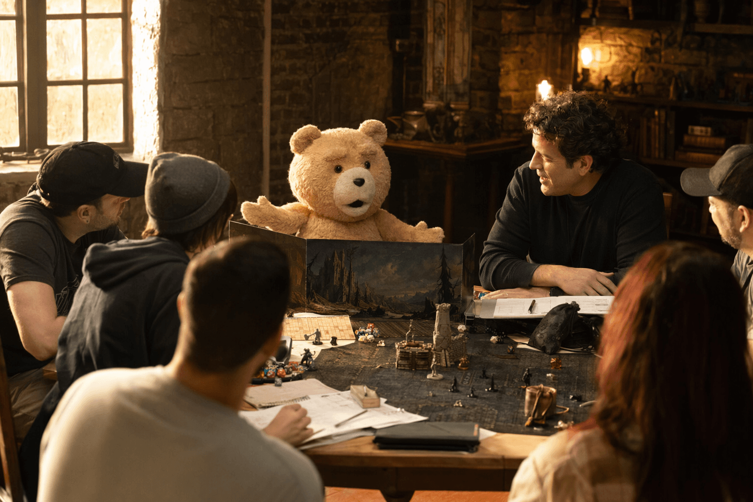 Ted Star Max Burkholder Joins D&D’s Dungeon Masters Side Quest