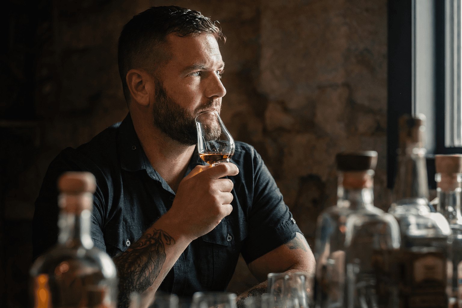 Iraq veteran finds mindfulness and healing in bourbon tasting