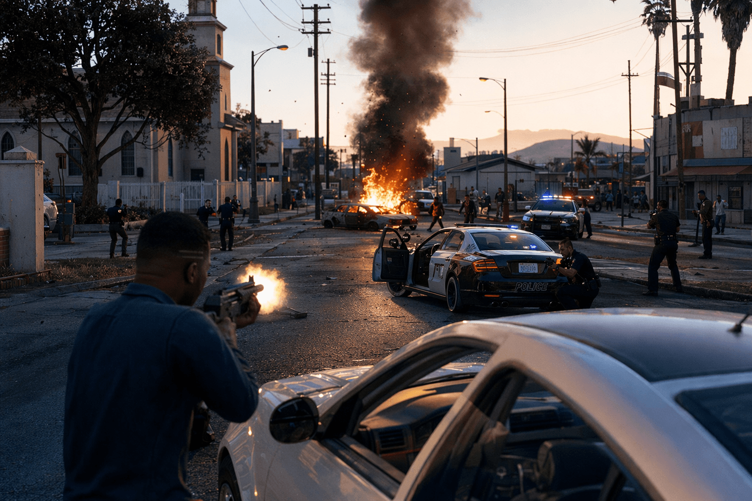 NTR Urban Chaos v2 adds smarter city reactions to GTA V Story Mode