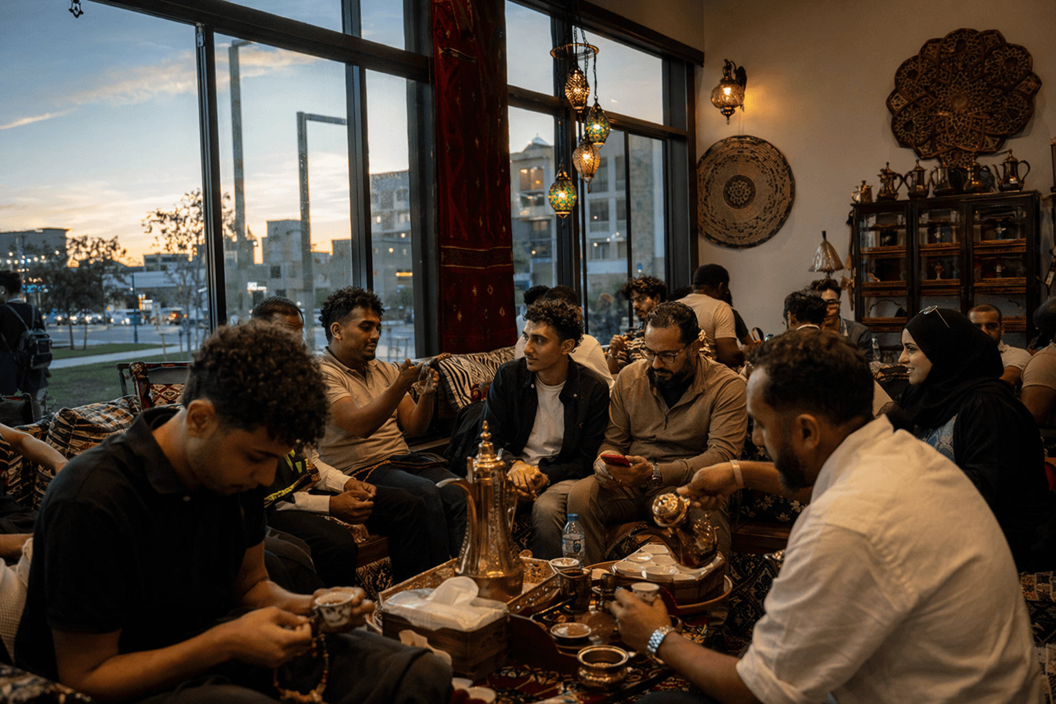 Yemeni Coffeehouses Spread Across U.S. Cities, Exporting Culture and Tradition