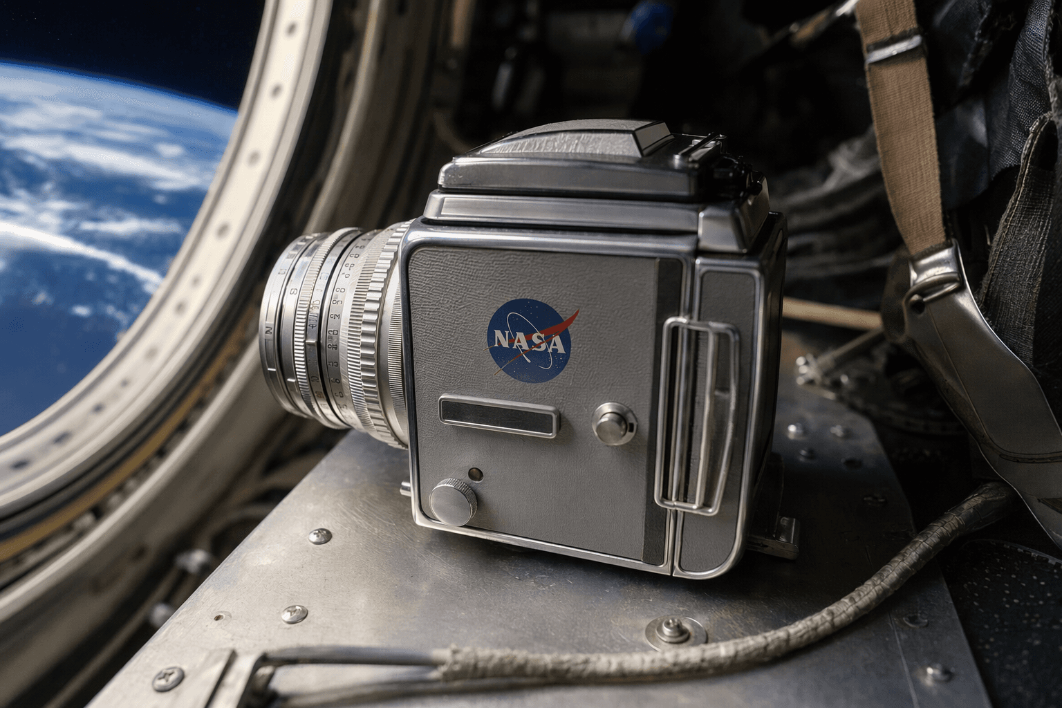 Hasselblad 500 EL/M commemorates two decades of photography in space