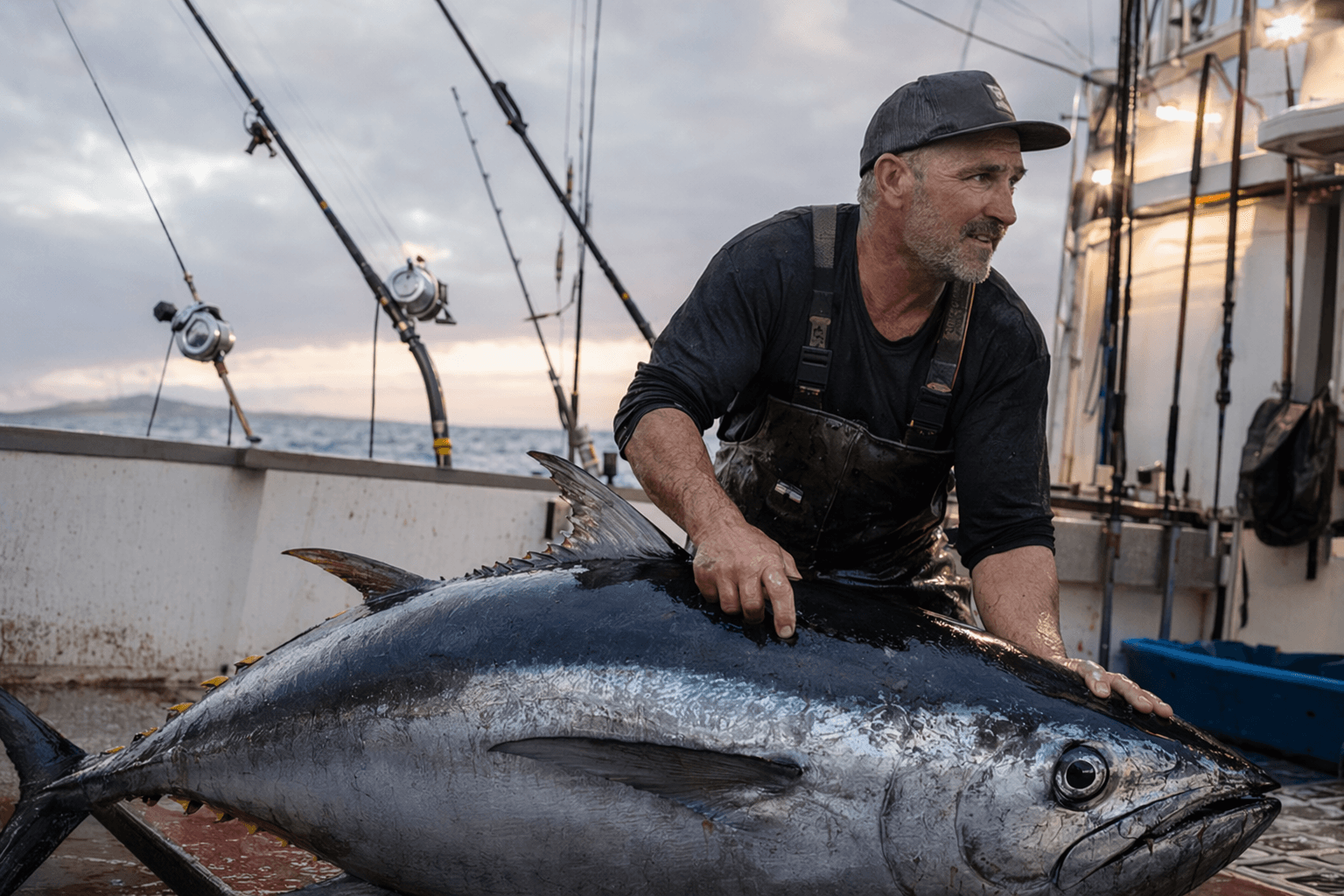 San Diego Fleet Logs Broad Tuna Bite, Tribute Lands 28 Bluefin to 140 Pounds