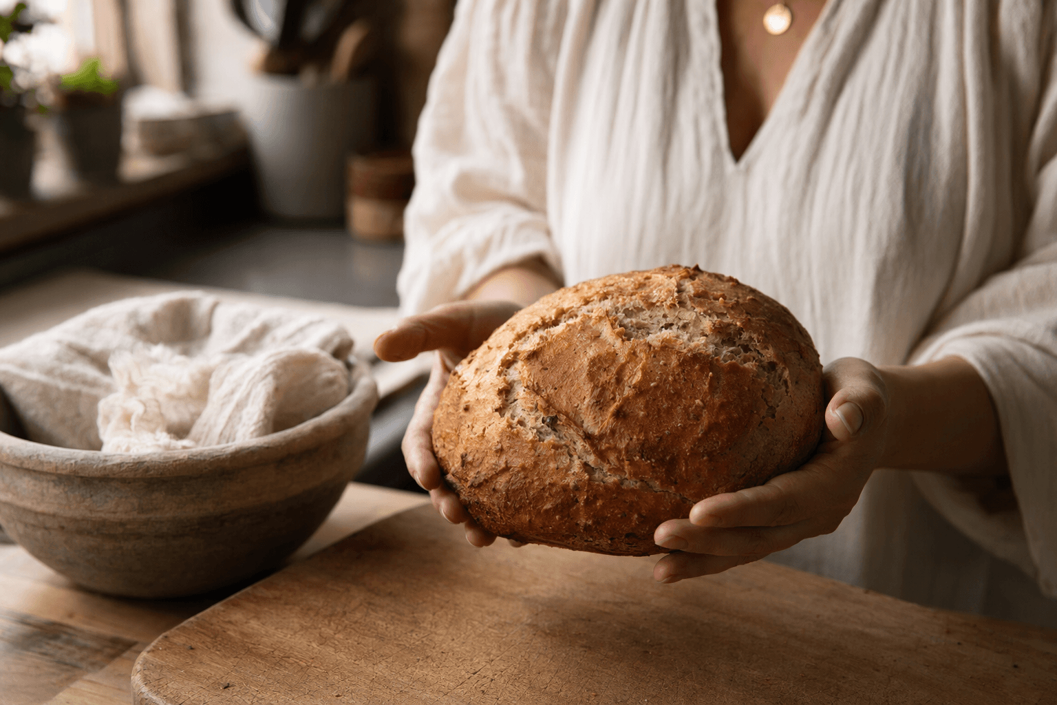 Mama Gourmand Shares 10-Minute Gluten-Free Sourdough Bread Recipe