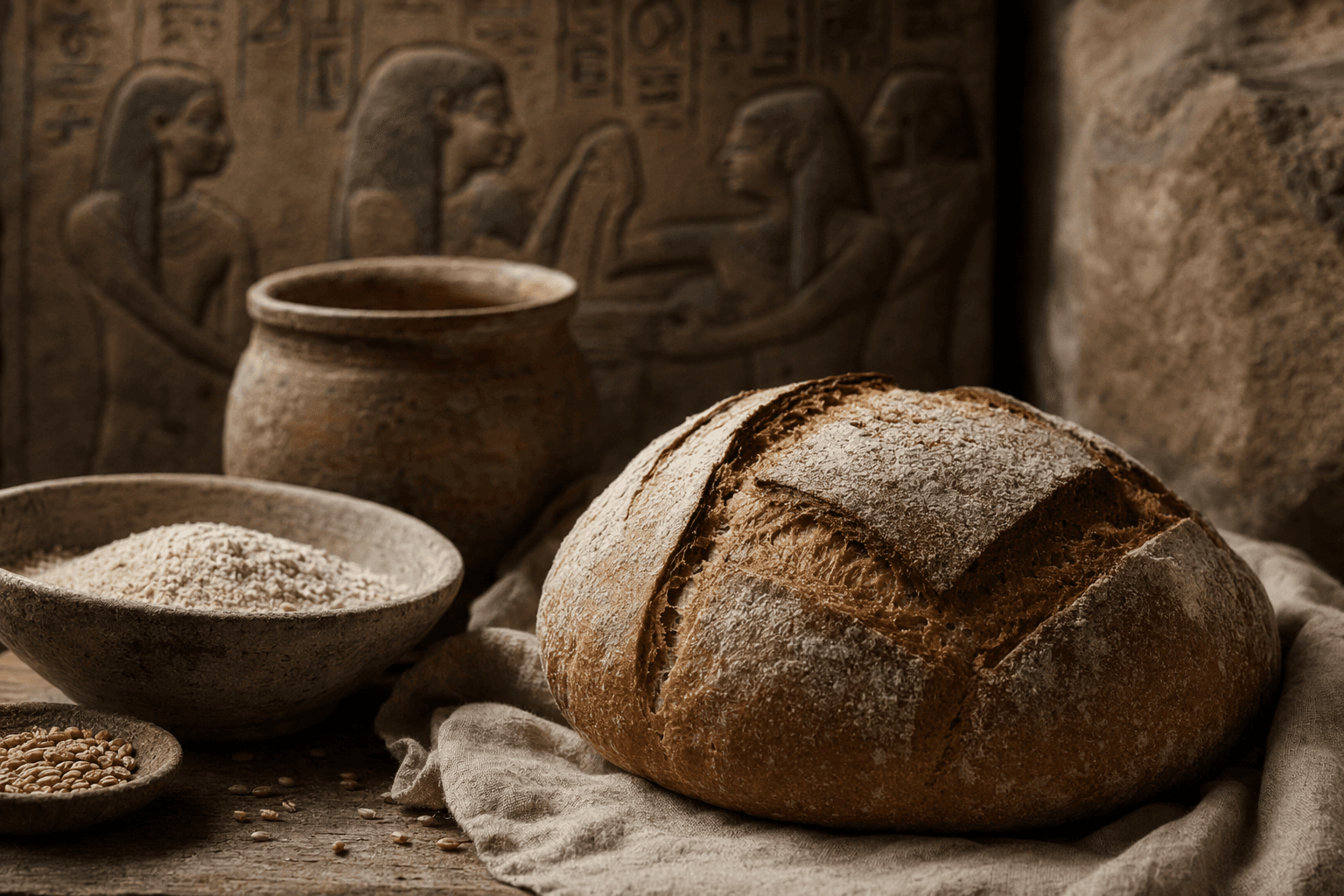 Sourdough’s ancient roots, from Egyptian bread to modern revival