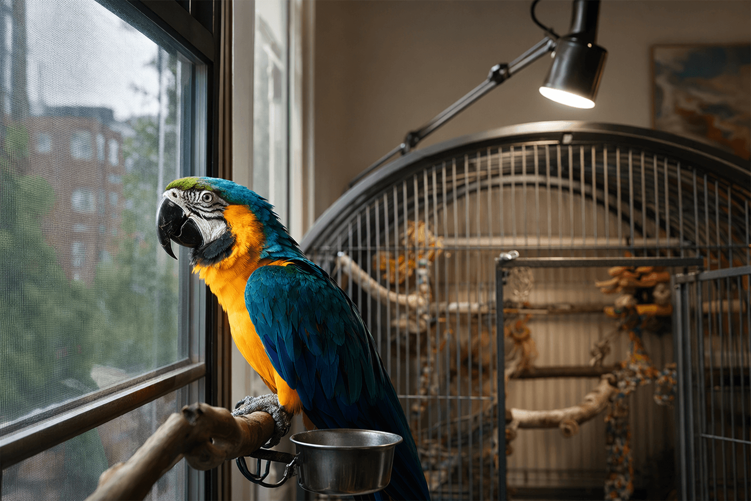 Parrot owners told sunny windows are not enough for bird health