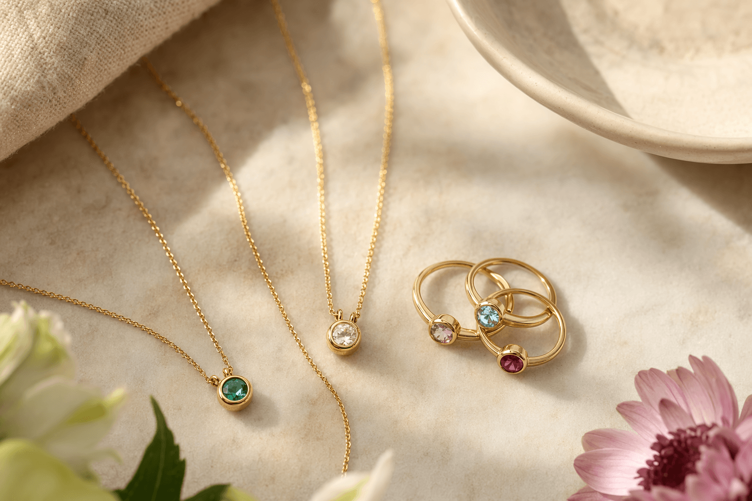 Mint & Lily leans into birthstone jewelry gifts under $100