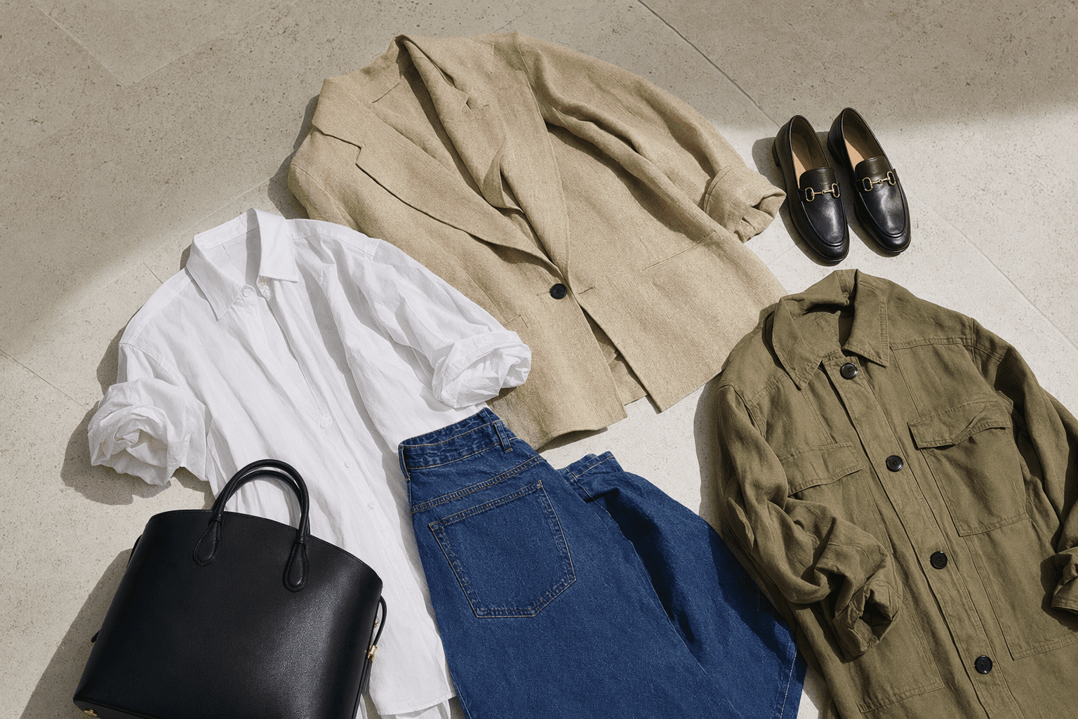 Zara’s Spring Drop Brings Office-Ready Linen, Denim, and Utility Staples