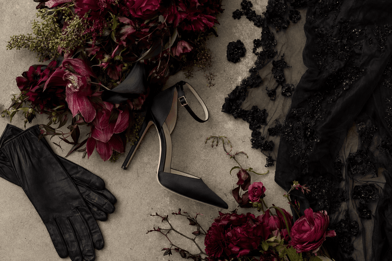 Varca’s 2026 bridal collection blooms with floral romance and black accents