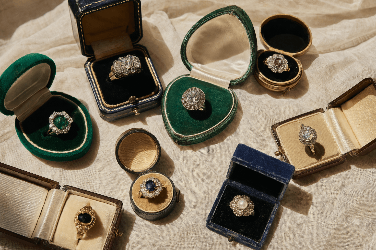 11 Vintage Ring Boutiques for Brides Seeking Antique Glamour