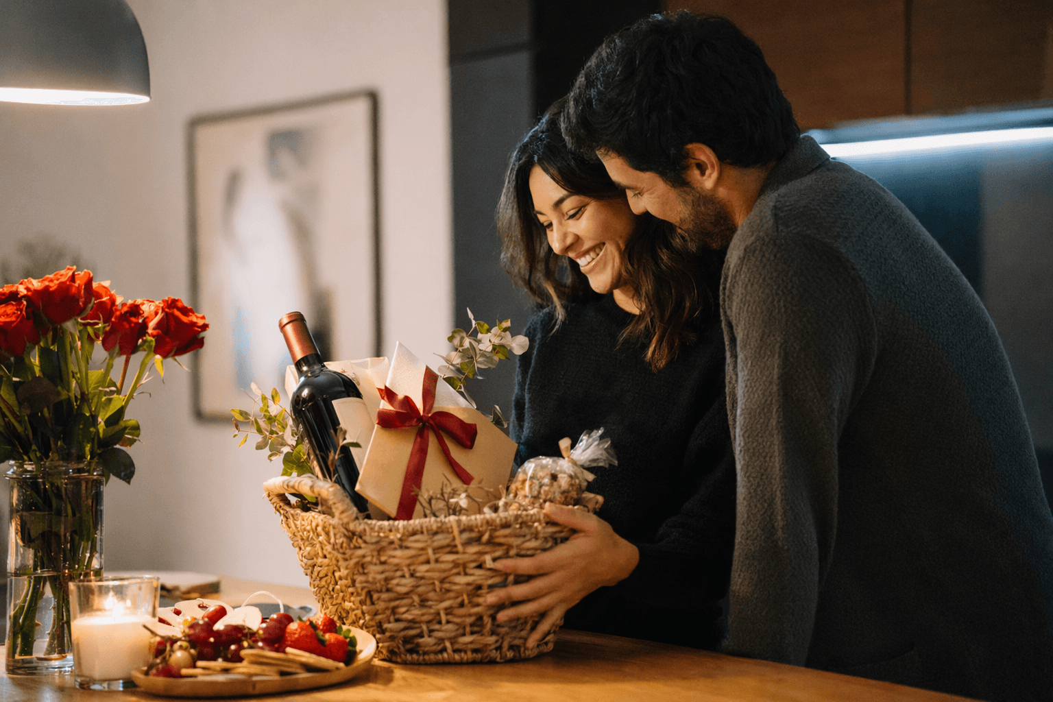 Thoughtful Valentine’s Day Gifts, from Wine Baskets to Personalized Picks