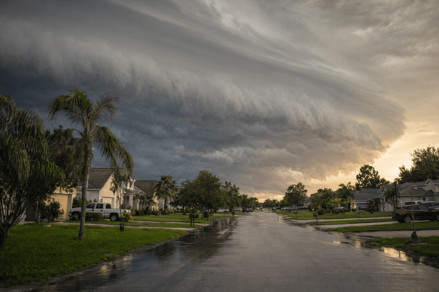Tornado watch issued for Spring Hill, Weeki Wachee as shelf cloud rolls in