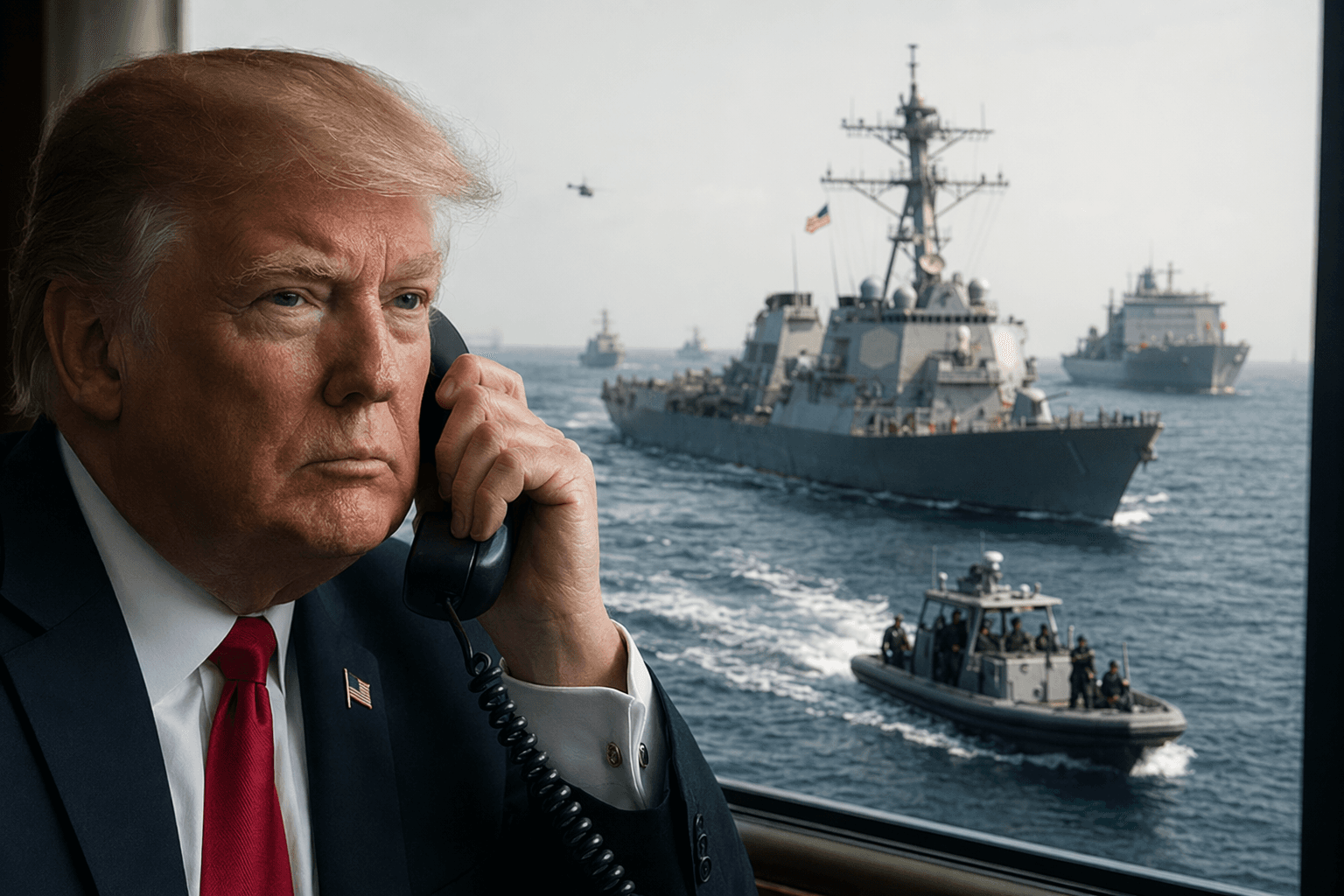 Trump calls Navy pirates as U.S. tightens Iran Strait blockade